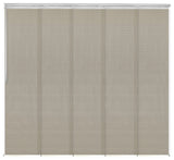 Estelle 5-Panel Track Extendable Vertical Blinds 58-110"W