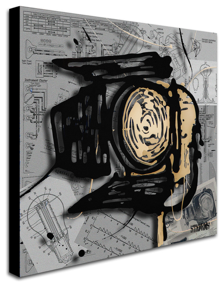 'Movie Light' Canvas Art by Roderick Stevens