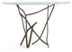 Brindille Console Table, Oil Rubbed Bronze Finish
