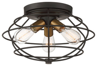 Jax Flushmount, Vintage Bronze