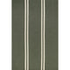 Elowen Double Striped Wool Area Rug, Sage Green 10'x14'