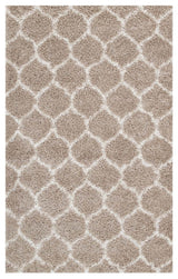Solvea Moroccan Trellis 5x8 Shag Area Rug