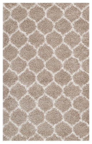 Solvea Moroccan Trellis 5x8 Shag Area Rug