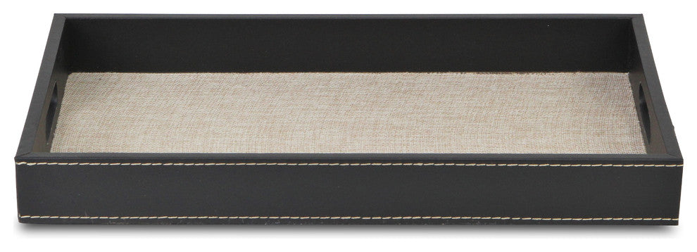 Linen Rectangular Serving Tray