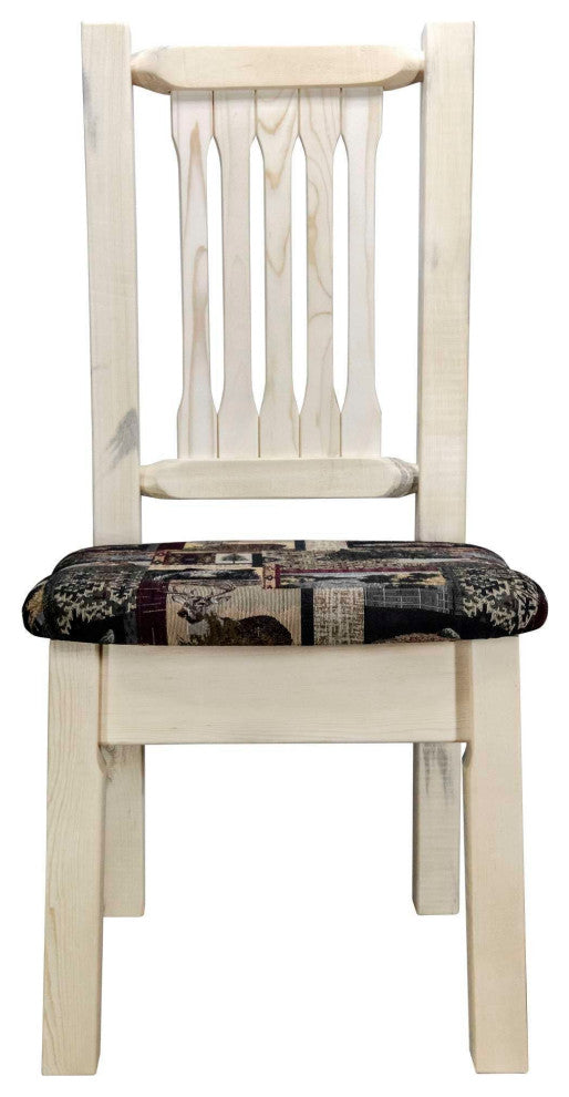 Homestead Collection Upholstered Side Chair, Natural