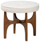 Dahlia Cream Boucle Fabric Collection, Footstool