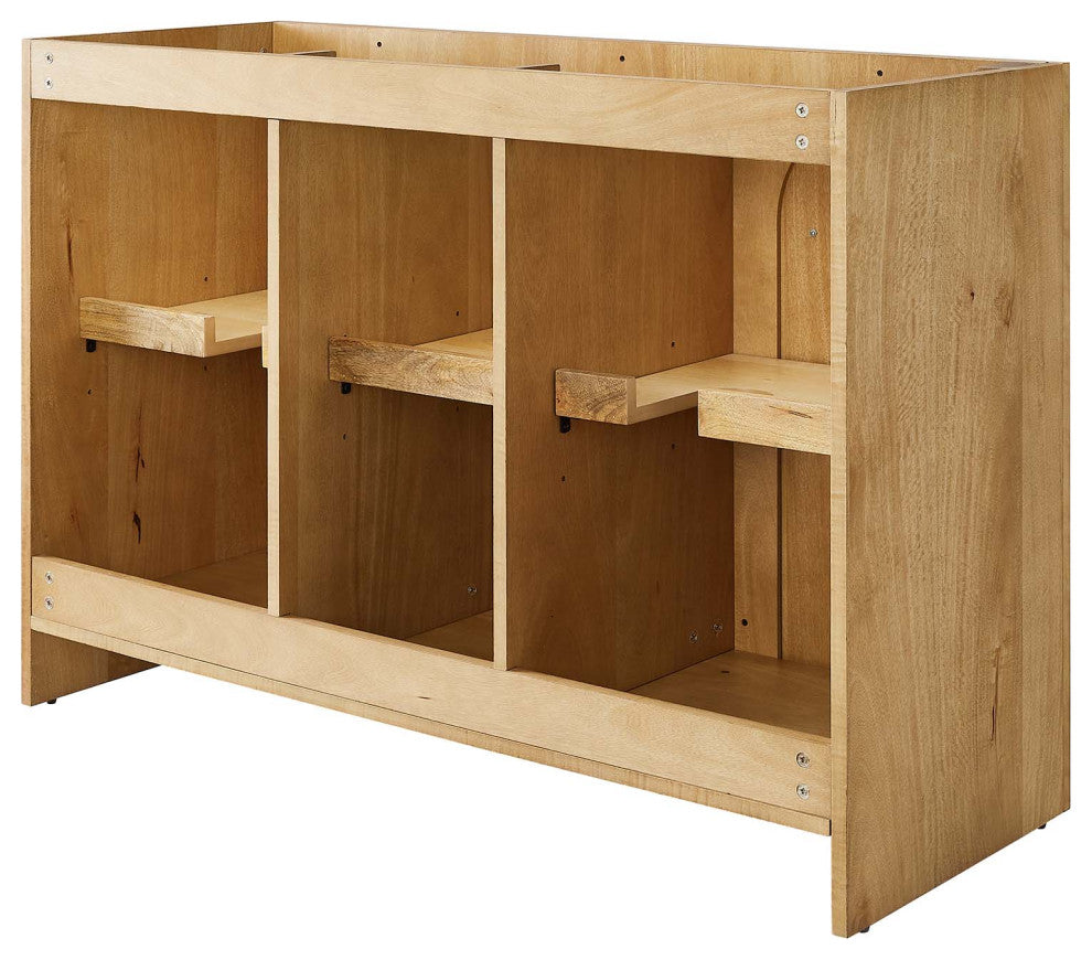 Appia 48" Bathroom Vanity Cabinet (Sink Basin Not Included) - Oak