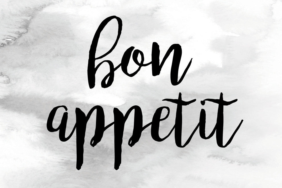 "Bon Appetit" Painting Print on Wrapped Canvas
