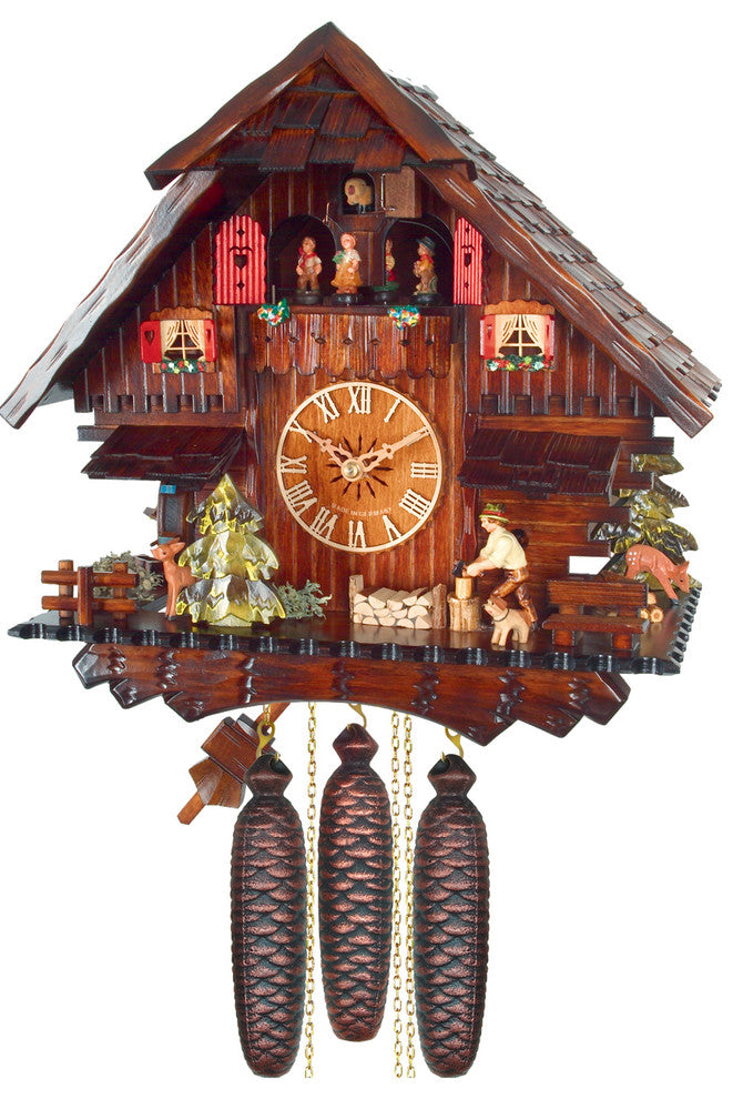 Engstler Weight-Driven Cuckoo Clock- Full Size- 8-Day