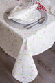 Christmas Star Print Tablecloth 70 Round