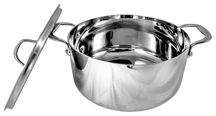 Le Chef 5-Ply Stainless Steel Dutch Oven 5-Qt.
