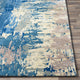 Surya Banshee BAN-3342 Modern Area Rug, Dark Blue, 8' x 11' Rectangle