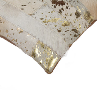 Natural Home Decor Torino Madrid Cowhide Pillow, 2-Piece