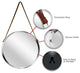 Decorative 18" Silver Wall Mirror