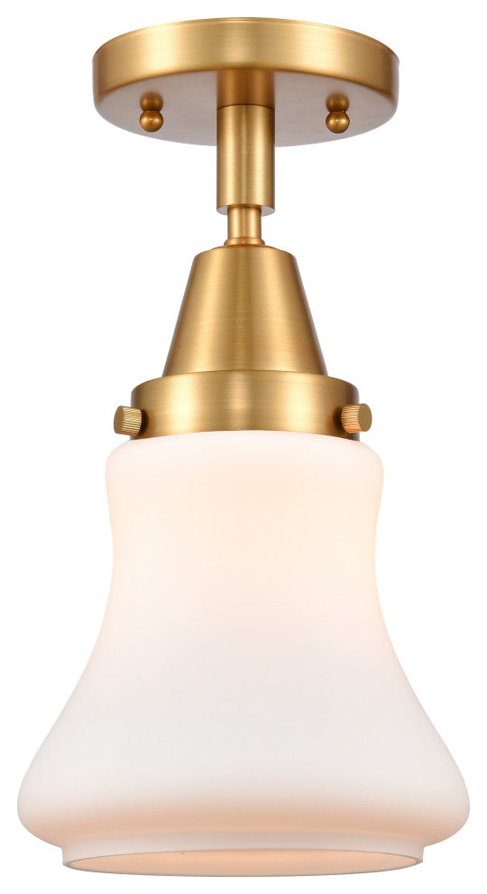 INNOVATIONS LIGHTING 447-1C-SG-G191 Bellmont Flush Mount