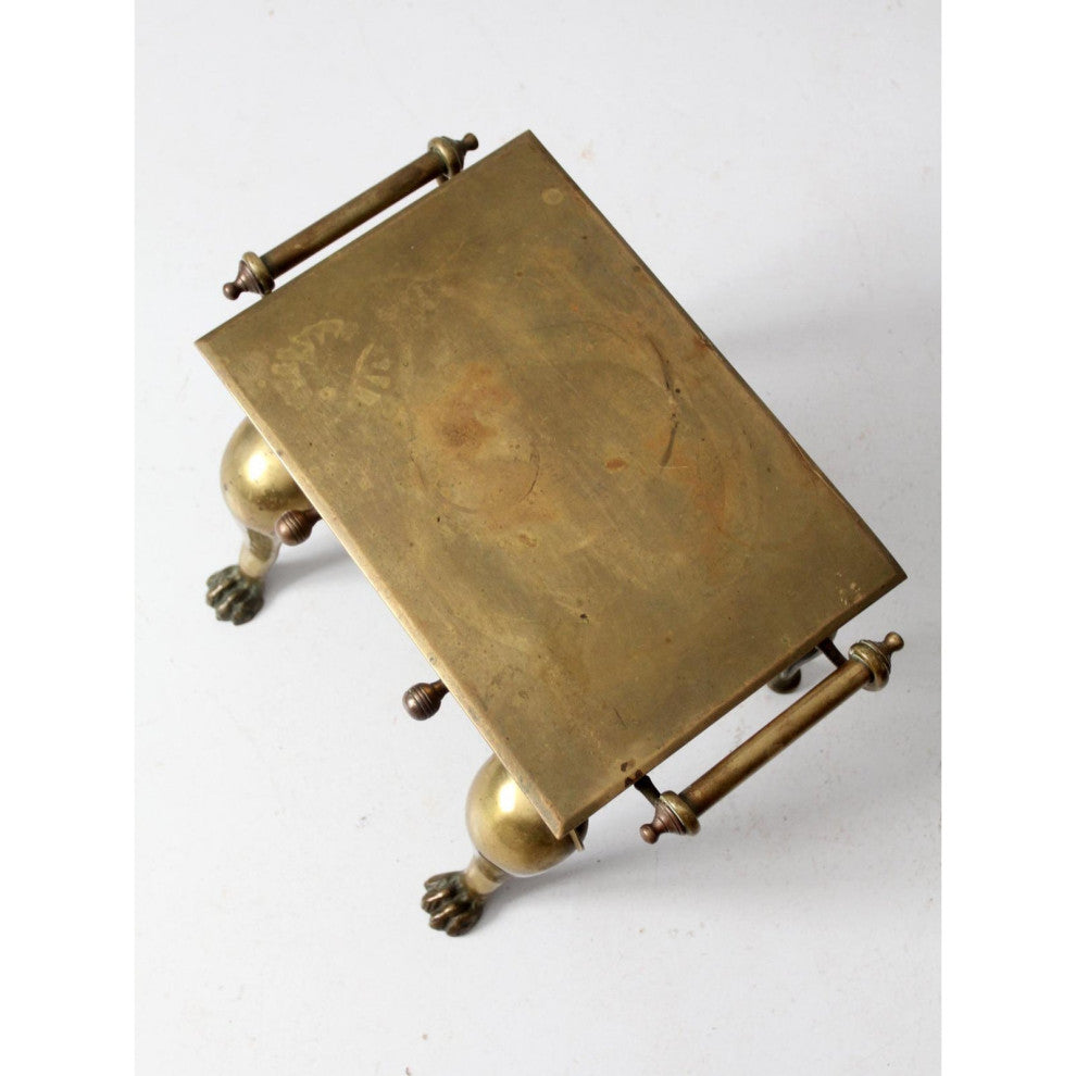 Consigned, Antique Brass Footman