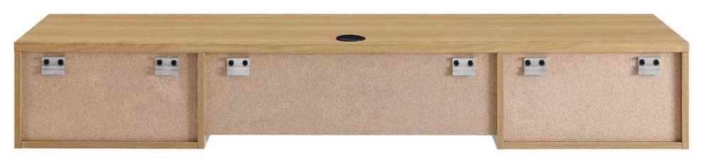 Render Wall Mount Wood Office Desk