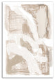 Cream Painterly Abstract 20x30 Canvas Wall Art
