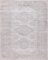 Low-Pile Beck Beige/Gray Rug, Beige, 8'8"x12'