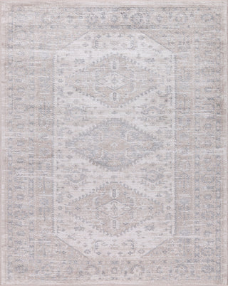 Low-Pile Beck Beige/Gray Rug, Beige, 8'8"x12'