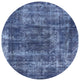 Ahgly Company Indoor Round Mid-Century Modern Area Rugs, 7' Round