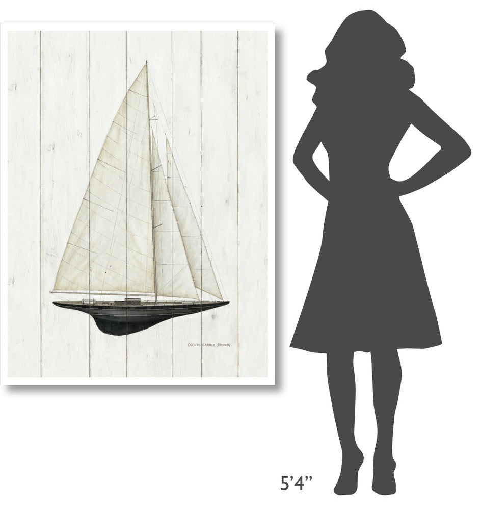 "Salboats II" Digital Paper Print by David Carter Brown, 38"x50"