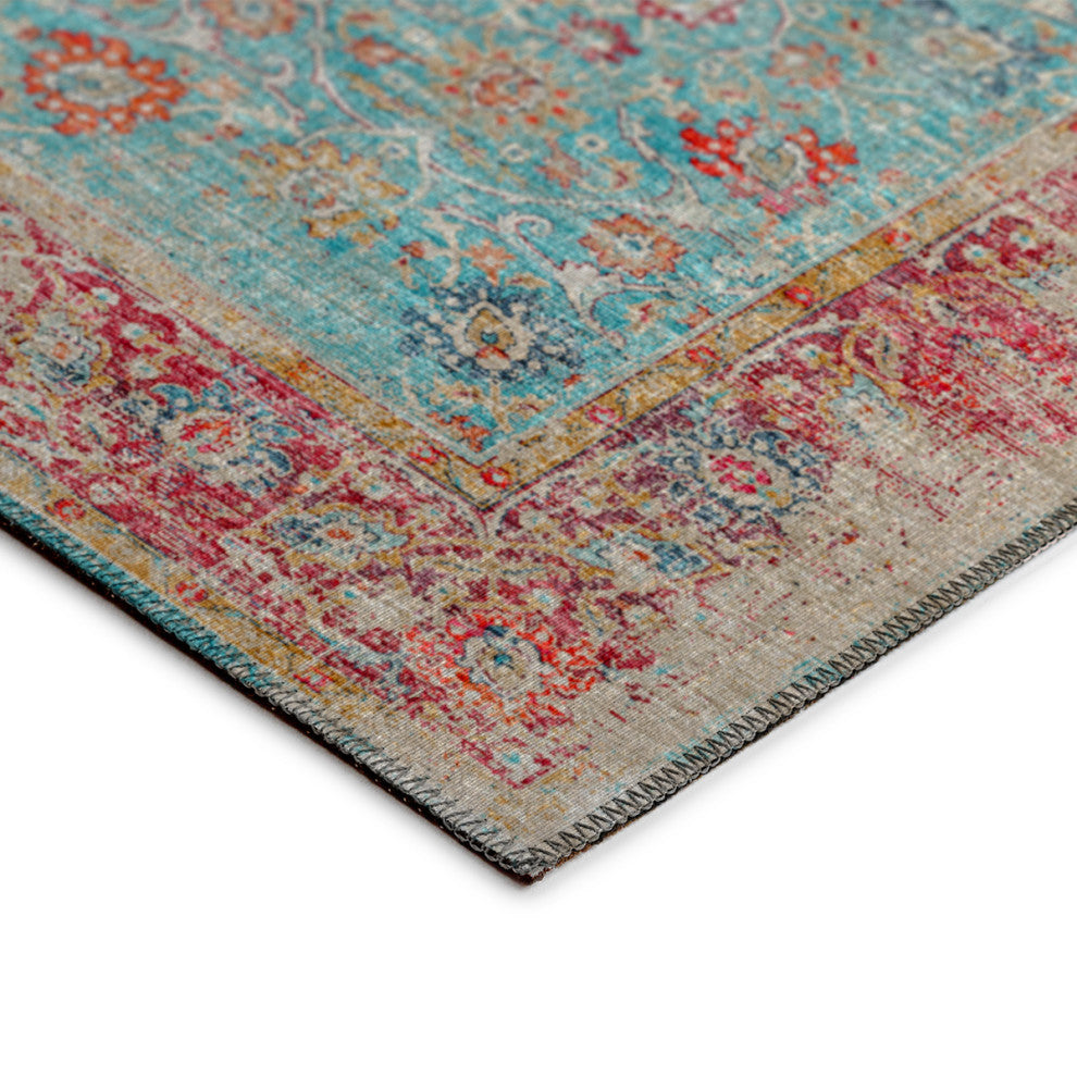 Dalyn Indoor/Outdoor Marbella MB2 Mediterranean Washable 2'3"x7'6" Runner Rug