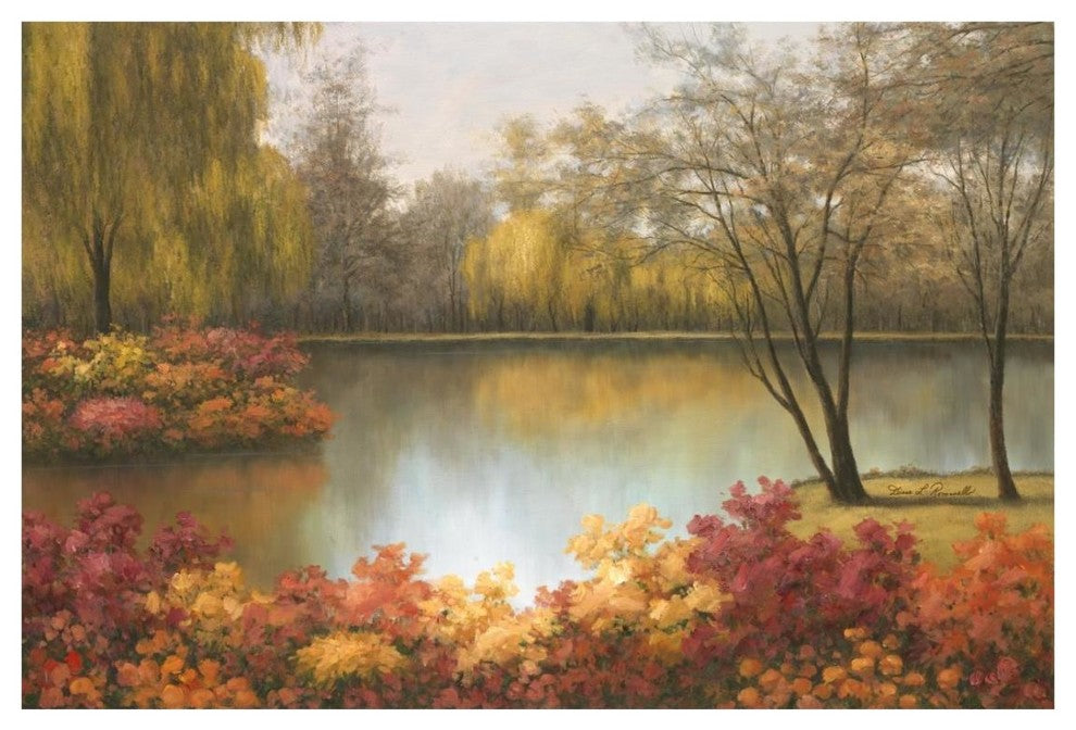 "Autumn Pallet" Digital Paper Print by Diane Romanello, 26"x18"