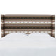 Twin Wingback Headboard, Lagos Saddle