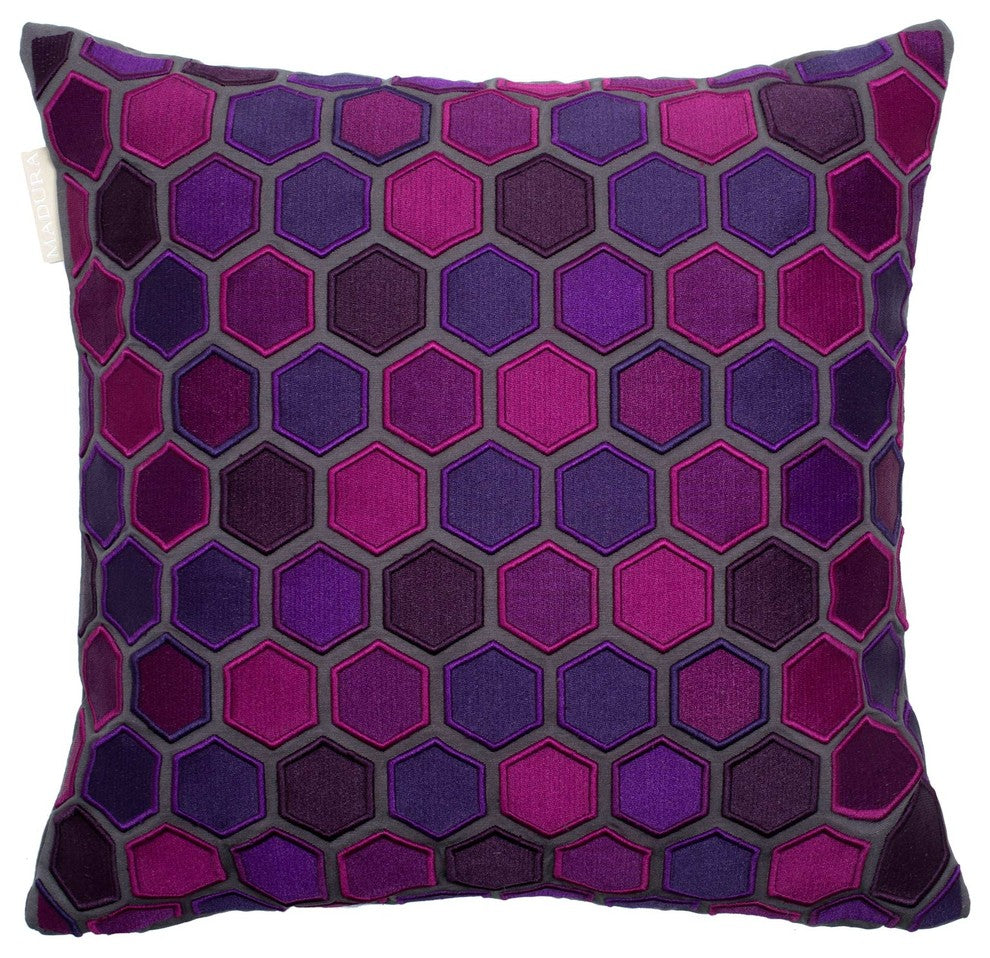Pillow Cover Honey, Deep Violet