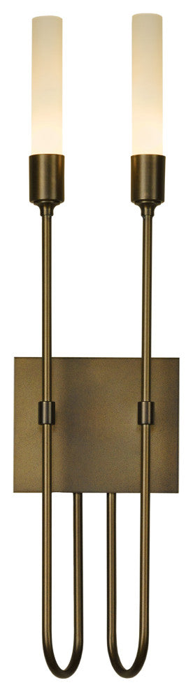 Lisse 2 Light Sconce, Bronze Finish