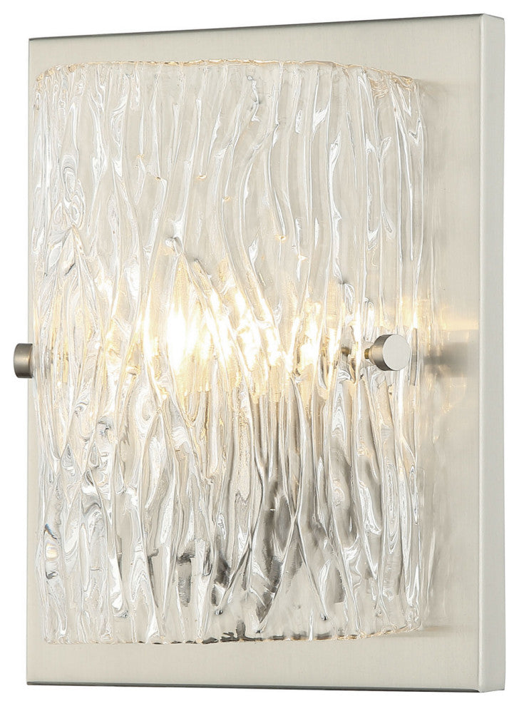 Morgan 1-Light Wall Sconce, Brushed Nickel