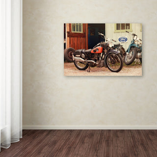 Jason Shaffer 'Old Garage' Canvas Art, 24x16