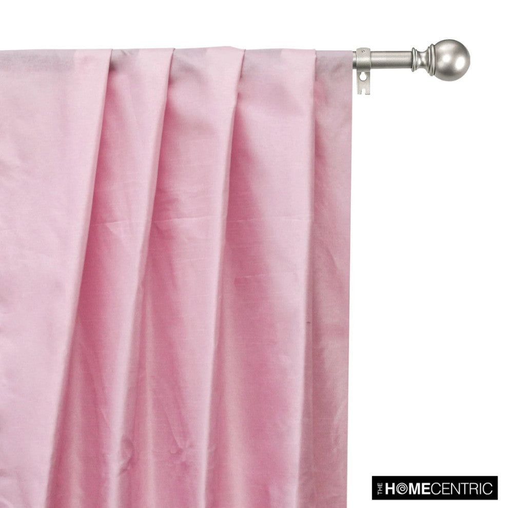 Soft Pink Art Silk Fabric By The Yard, 2 Yards For Curtain, Dress Wholesale