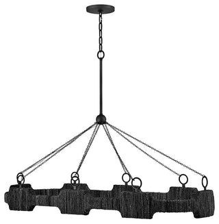 Hinkley Raffi Large Led Linear, Carbon Black