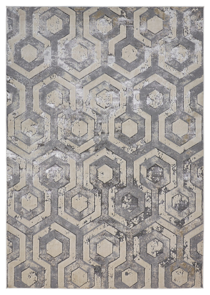 Weave & Wander Orin Beige/Gray 10'x13'2" Rug