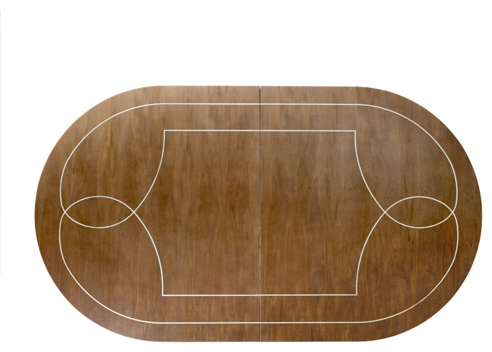 Villa Cherie Oval Dining Table - Hazelnut