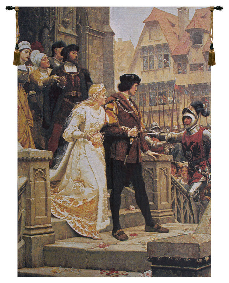 Call to Arms Without Border Belgian Wall Tapestry