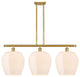 Innovations 516-3I-SG-G461-12 3 Light 38.25" Island Light, Satin Gold