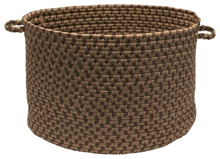 Colonial Mills Basket Tiburon Spruce Green Round