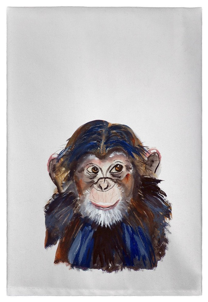Chimpanzee Guest Towel - Two Sets of Two (4 Total)