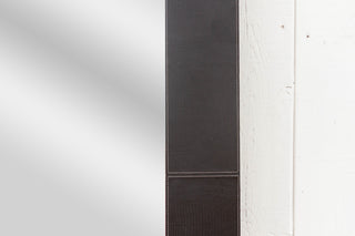 Tall Thai Embossed Leather Mirror