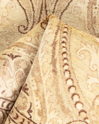 Dutta One-of-a-Kind Hand-Knotted Runner Ivory, 2'7"x12'4"