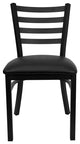 Black Restaurant Chair, Black