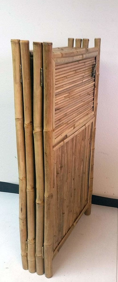 Master Garden Products 4-Panel Bamboo Screen Enclosure, 24x48"
