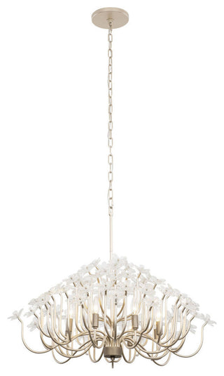 Wildflower 8-Lt Chandelier - Gold Dust/Artifact