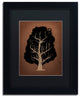 Robert Farkas ''Let The Tree Grow'' Art, Black Frame, Black Mat, 14x11