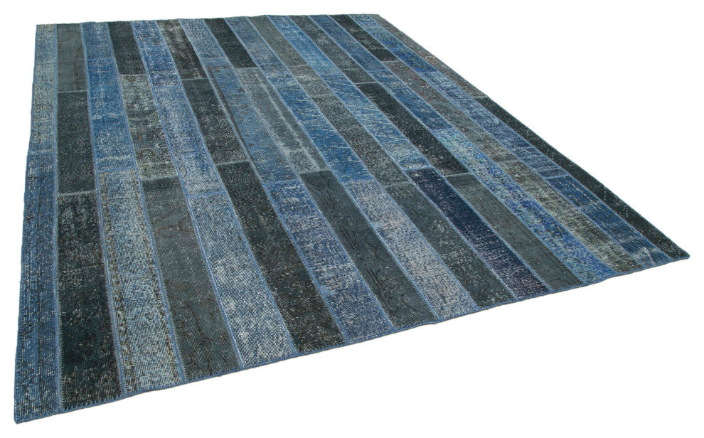 Rug N Carpet - Handmade Oriental 8' 2" x 10' 1" Decorative Patchwork Area Rug