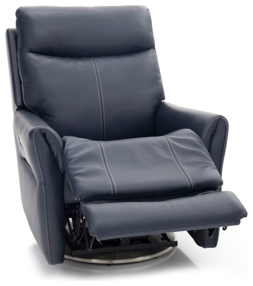 3PHL-1212 Scottsdale Swivel Recliner With Power Recline, Head Rest & Lumbar