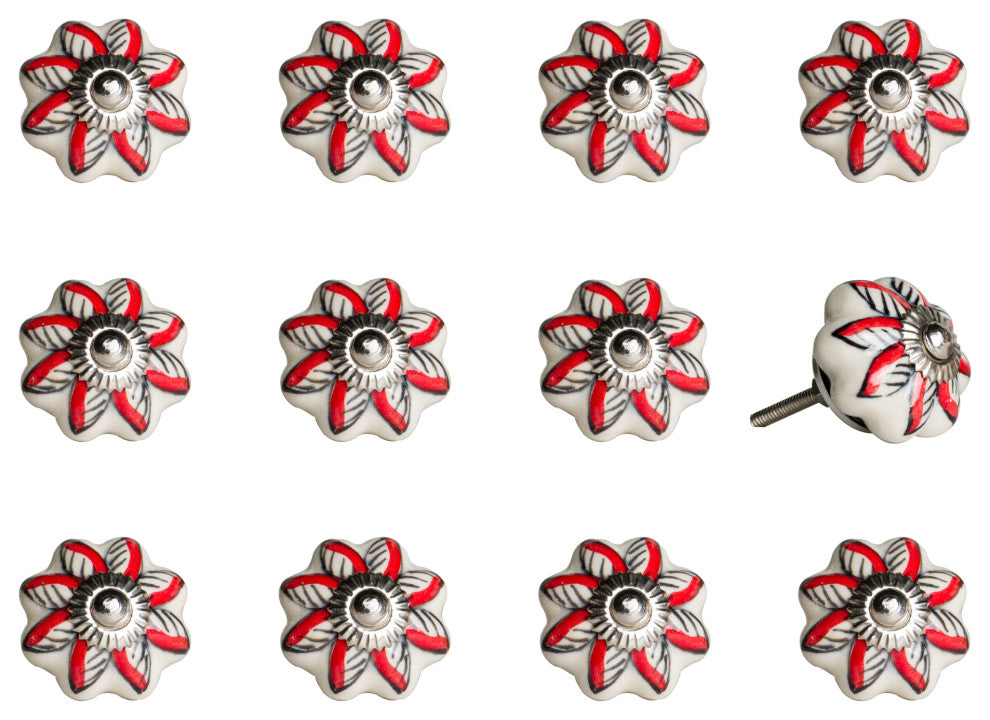 Knob-It Home Decor Classic Cabinet and Drawer Knobs, 12-Piece